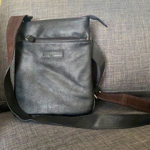 Leather crossbody bag